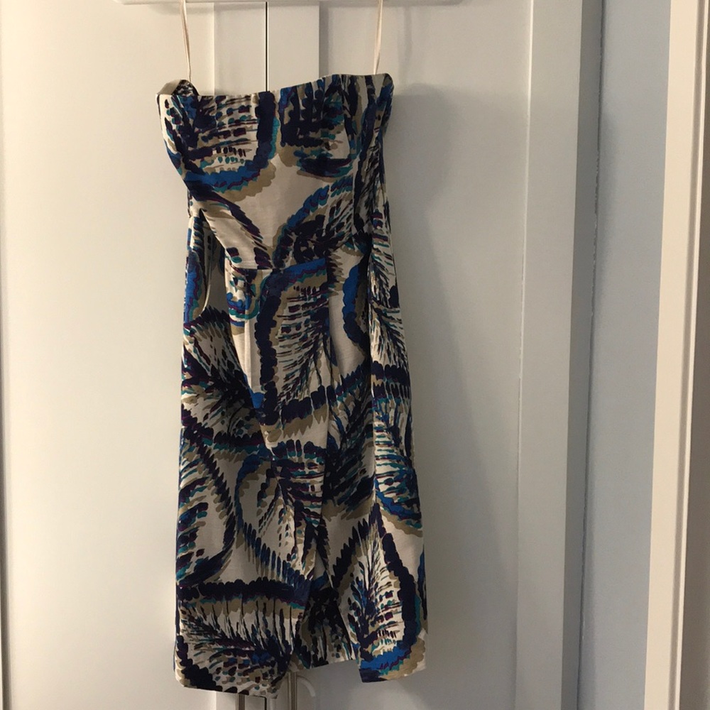 Strapless banana republic dress